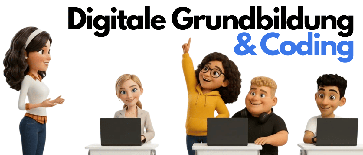Headerbild Kurspaket - Digitale Grundbildung & Coding