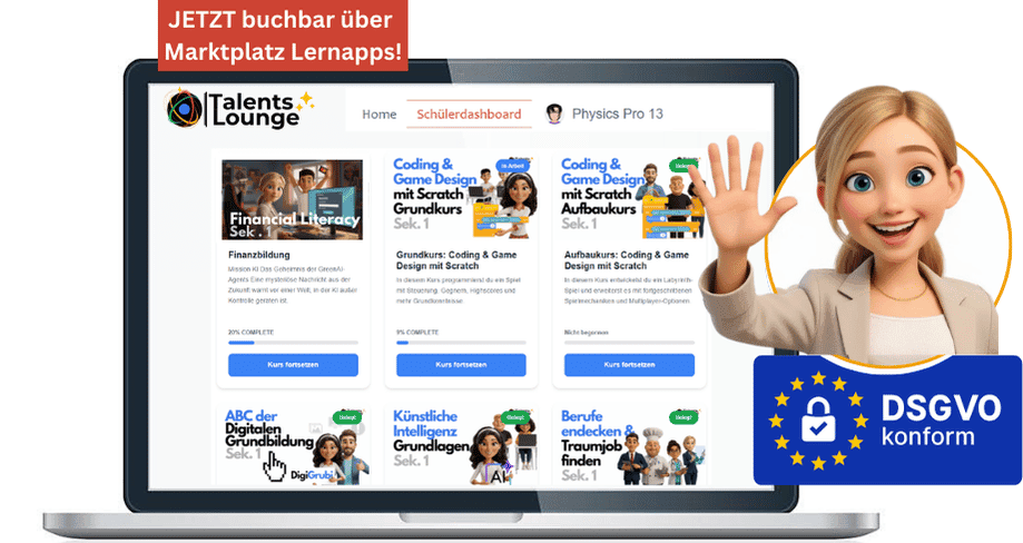 Marktplatz Lernapps TalentsLounge Digitale Bildung