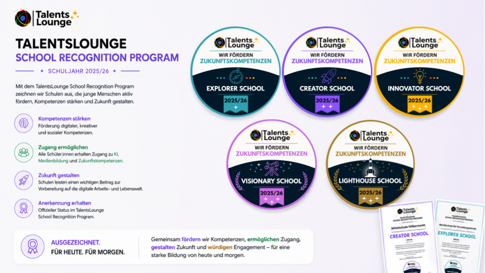 TalentsLounge Badges